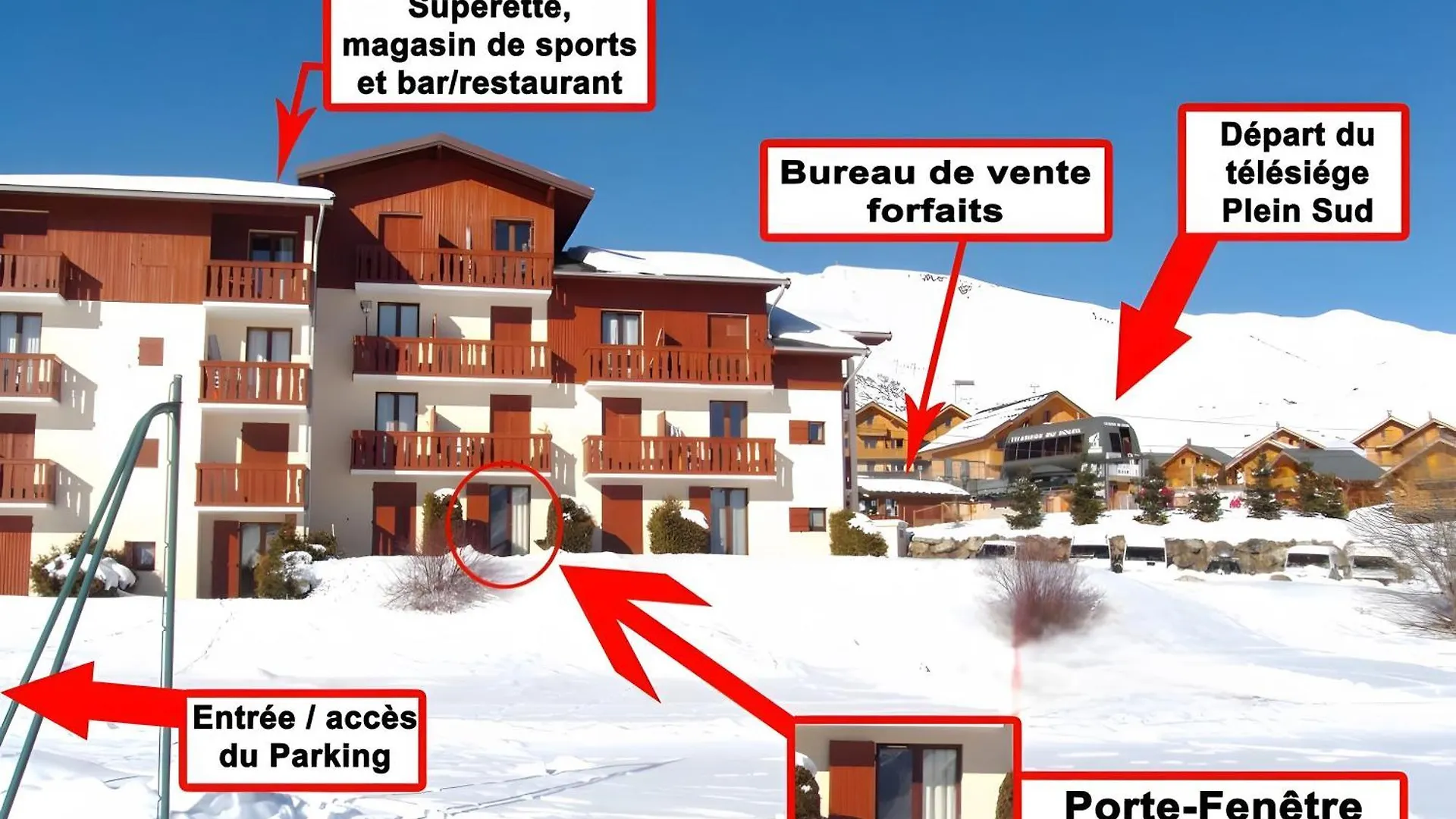 Lejlighed Studio 4 Personnes Fontcouverte-la-Toussuire